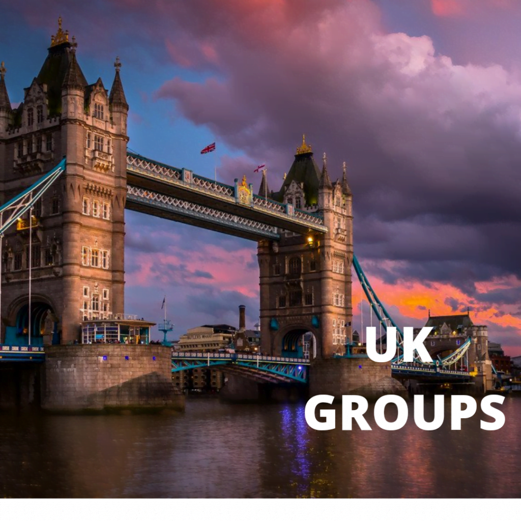 United Kingdom of groups on mewe